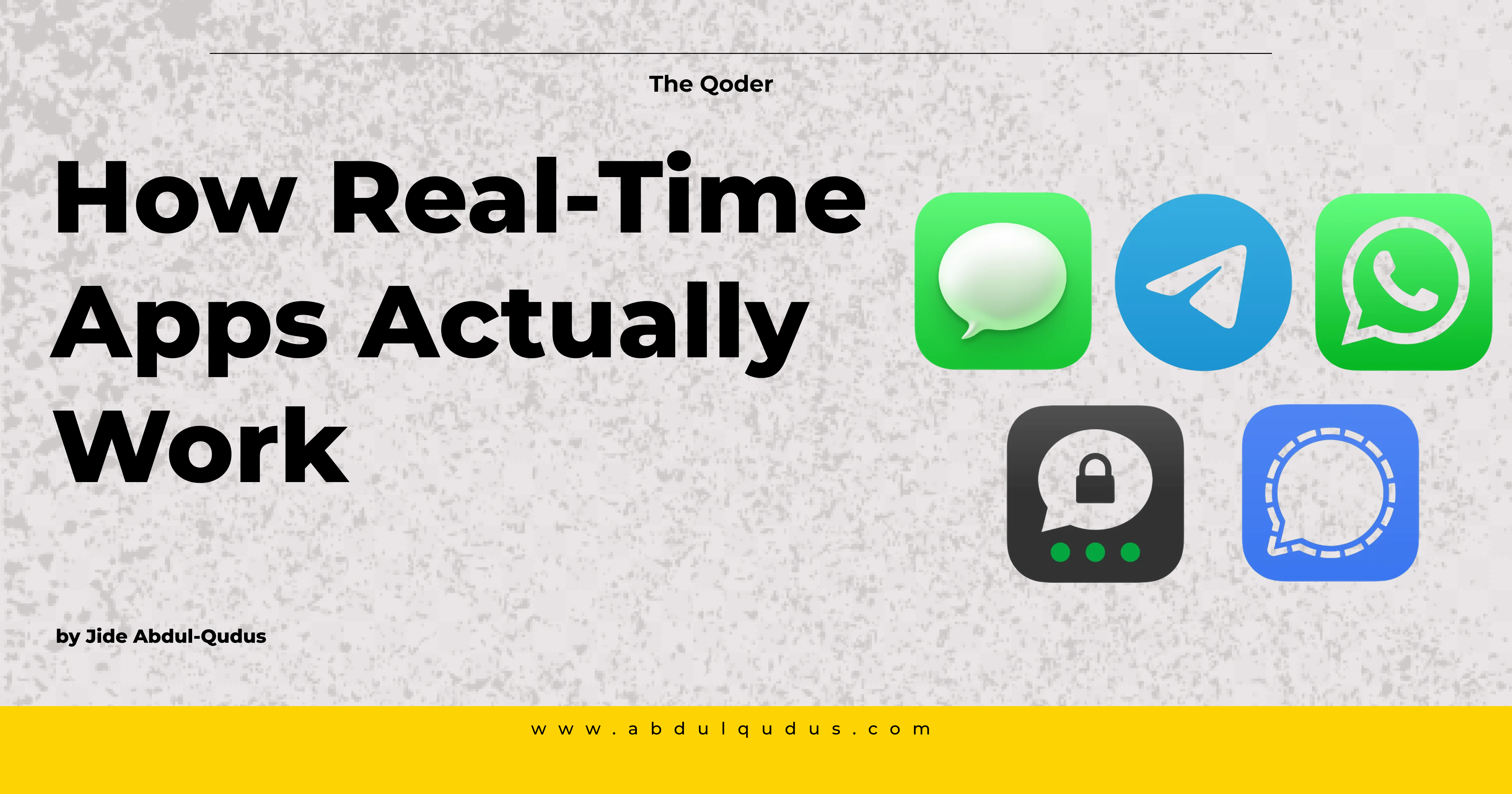 Illustration for How Real-Time Apps Actually Work